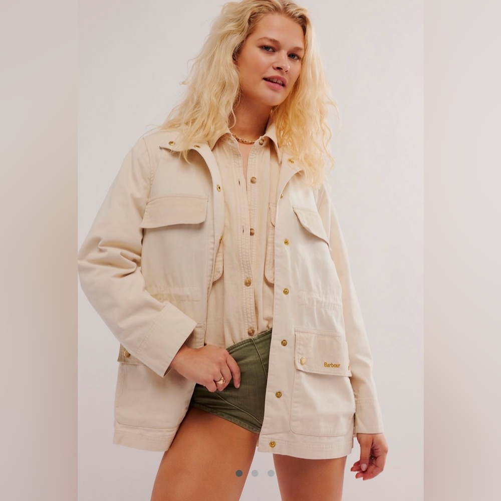 Barbour Maeva Utility Jacket NWT - Picture 2 of 13